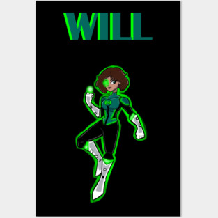 Green Lantern (Jessica Cruz) Posters and Art