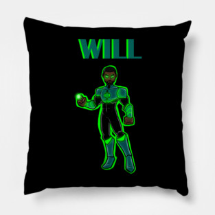 Green Lantern (John Stewart) Pillow