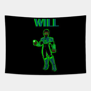 Green Lantern (John Stewart) Tapestry