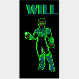 Green Lantern (John Stewart) Posters and Art