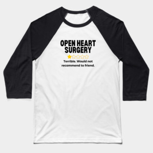 Open Heart Surgery Recovery Gift Baseball T-Shirt