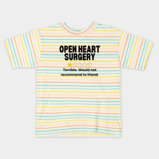 Open Heart Surgery Recovery Gift Kids T-Shirt