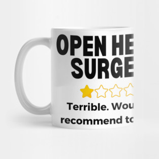 Open Heart Surgery Recovery Gift Mug