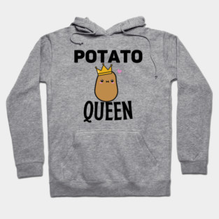 Potato Queen Potato Lover Gift Hoodie