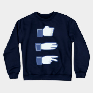 Rock Paper Scissors Crewneck Sweatshirt