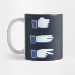 Rock Paper Scissors Mug