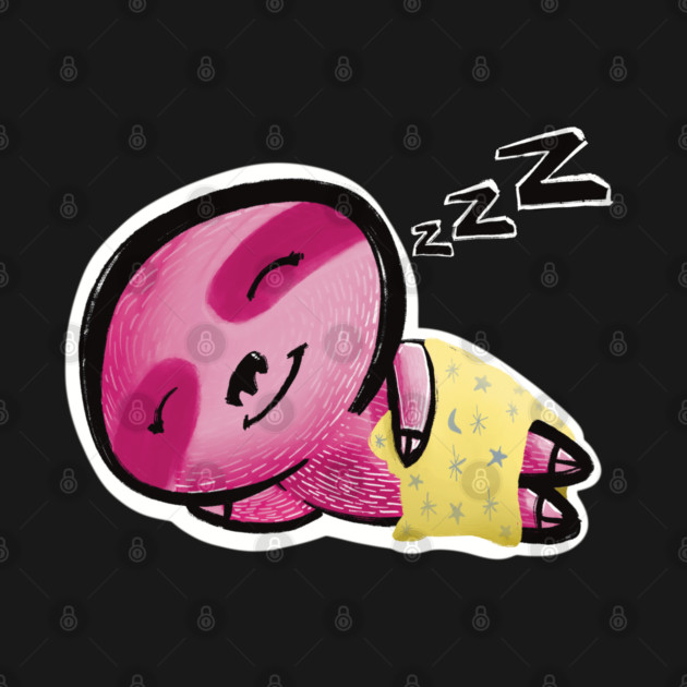 Sleeping Pink Girl Sloth by SubtleSplit