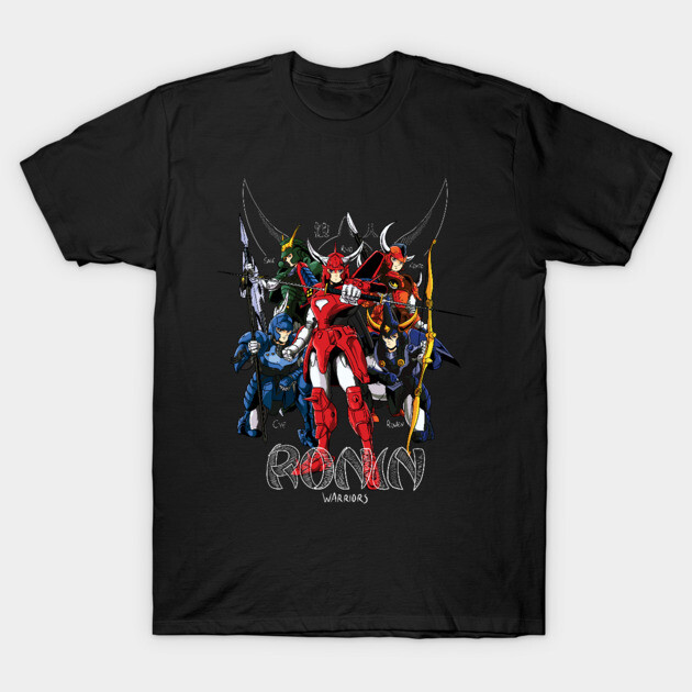 Ronin Warriors Ronin Warriors T-Shirt TeePublic