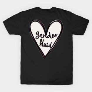 Gender Fluid Heart T-Shirt