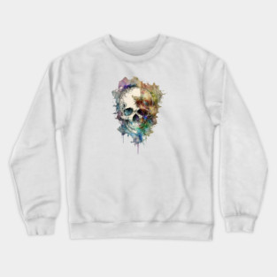 Deadhead Watercolor Logo - Original Artwork Crewneck Sweatshirt