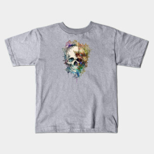 Deadhead Watercolor Logo - Original Artwork Kids T-Shirt