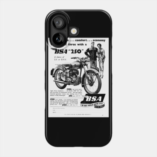 Vintage BSA advert Phone Case