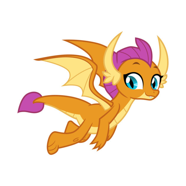 Flying Smolder My Little Pony Pin TeePublic