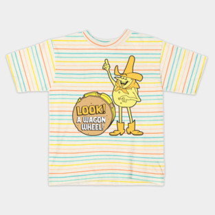 Look A Wagon Wheel - Time For Timer Kids T-Shirt