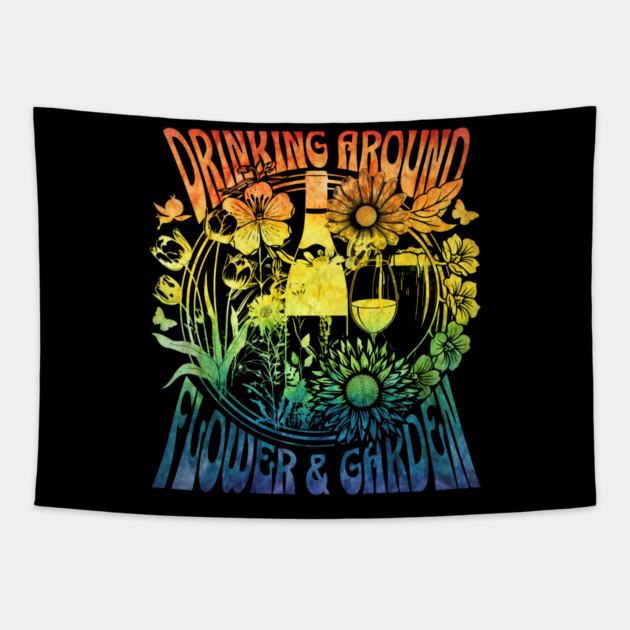 Drinking Around Flower & Garden Festival Orlando Florida Tapestry by Joaddo