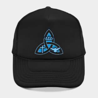 Holy Trinity Christian Distressed Design Hat