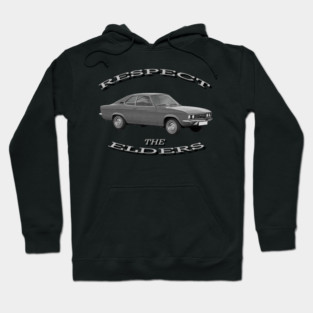 Opel Manta Black/White 'Respect The Elders' Hoodie