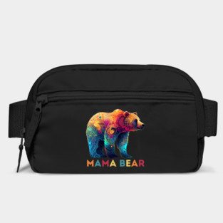 Mama Bear Abstract Design Bag