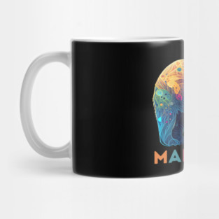 Mama Bear Abstract Design Mug