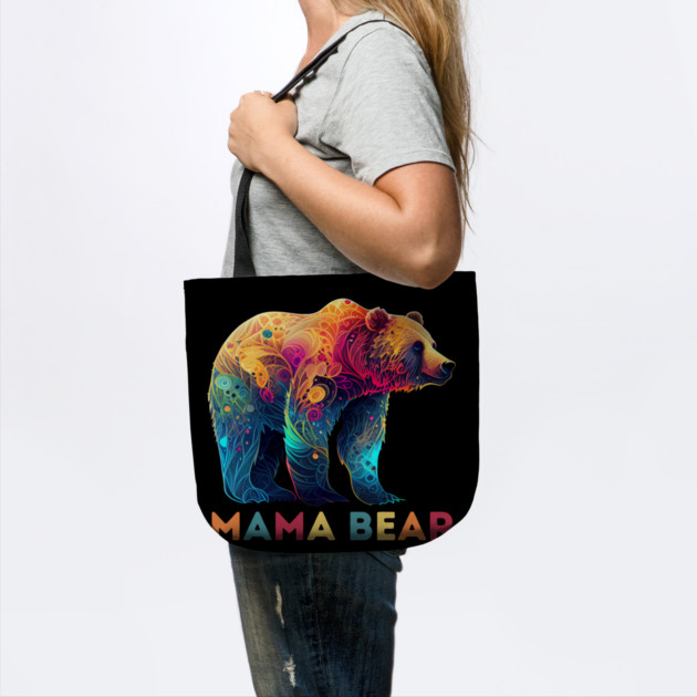 Mama Bear Abstract Design by The WYLD Tribe