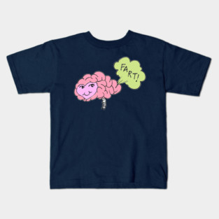 Kam Komics Brain Fart! Kids T-Shirt