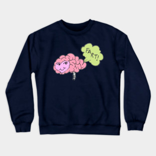 Kam Komics Brain Fart! Crewneck Sweatshirt