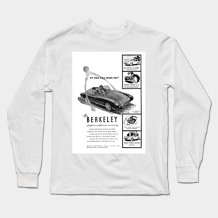 Vintage Berkeley car advert Long Sleeve T-Shirt