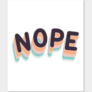 NOPE Posters and Art