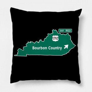 Bourbon Country Exit Pillow