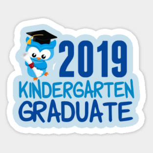 2019 Kindergarten Graduate Sticker