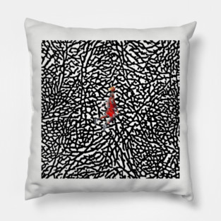 AIR JORDAN Jumpman CEMENT pattern Pillow