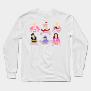 Mean Girls Quotes Long Sleeve T-Shirt
