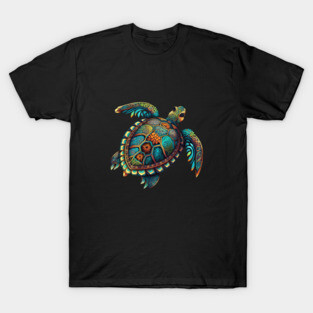 Mandala Turtle T-Shirt