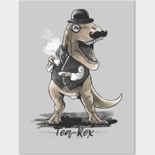 tea rex Posters and Art