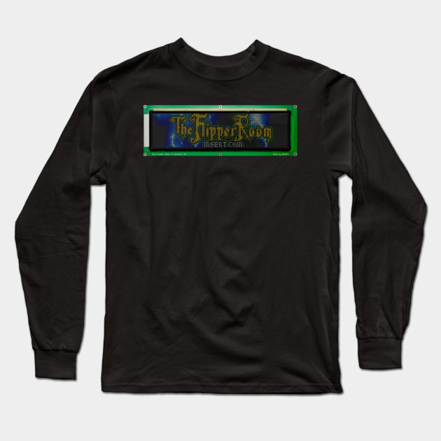 The Flipper Room Faction Dot Matrix Display Long Sleeve T-Shirt by DRI374