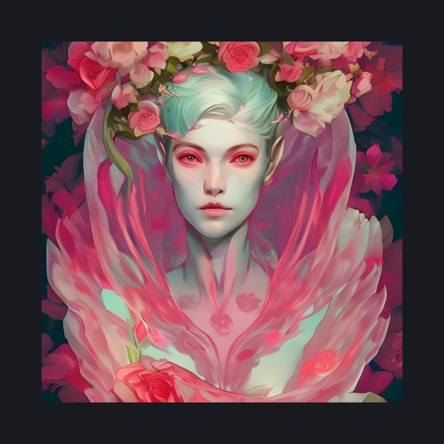 angel flower manga by animegirlnft