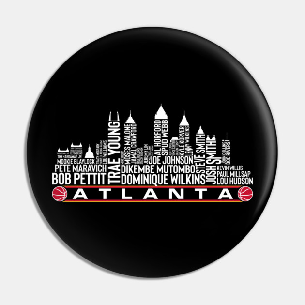 Atlanta Basketball Team All Time Legends, Atlanta City Skyline
