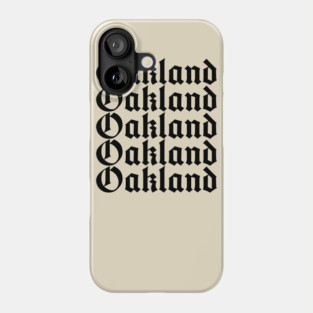 Oakland Knows Phone Case