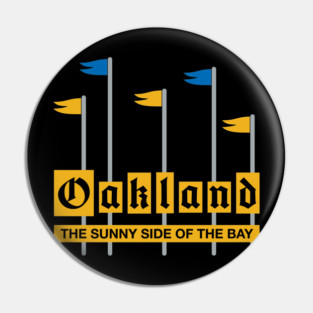 Oakland Fun - Blue Pin