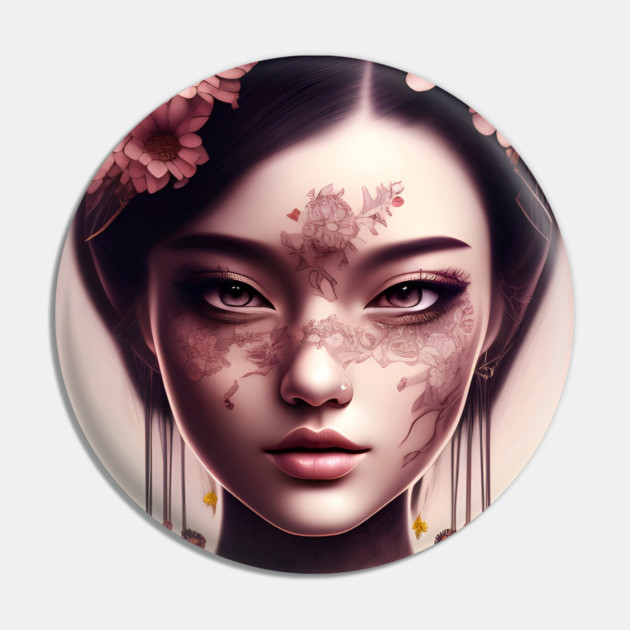 anime flower manga girl Pin by animegirlnft