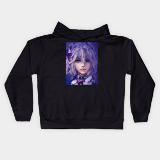 anime art manga kawaii Kids Hoodie