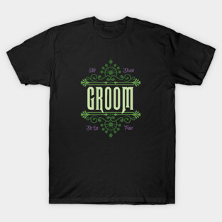 Haunted Groom Honeymoon for Couples T-Shirt