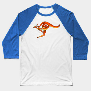 Kangaroo Baseball T-Shirt