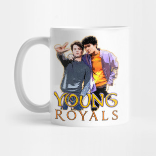 Simon and Wilhelm from the TV show - Young Royals Mug