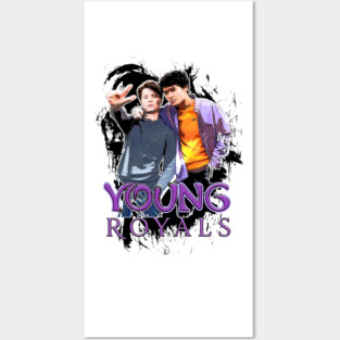 Simon and Wilhelm from the TV show - Young Royals Posters and Art