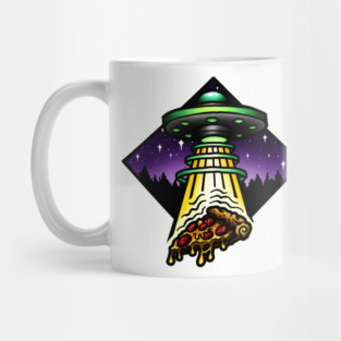 Pizza Abduction Mug