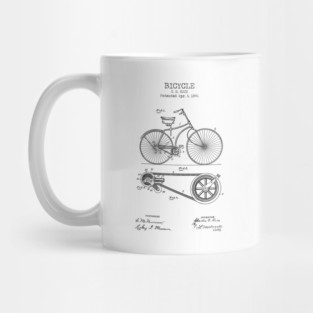BICYCLE patent Mug