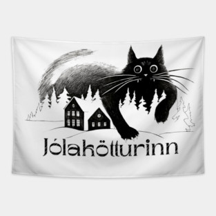 Jólakötturinn - The Yule Cat Tapestry