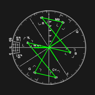 NTSC vectorscope T-Shirt