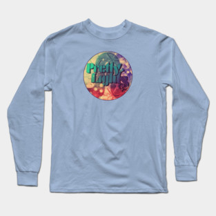 Pretty Lights - round retro Long Sleeve T-Shirt
